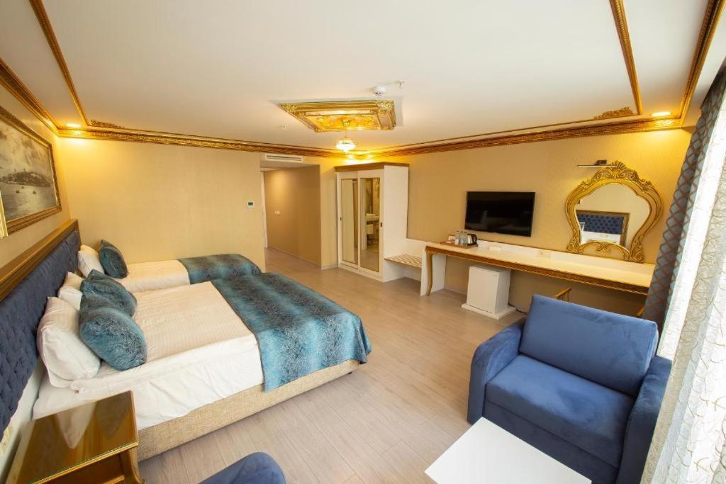 Hotel Phosphorion Estambul Exterior foto A room at the hotel
