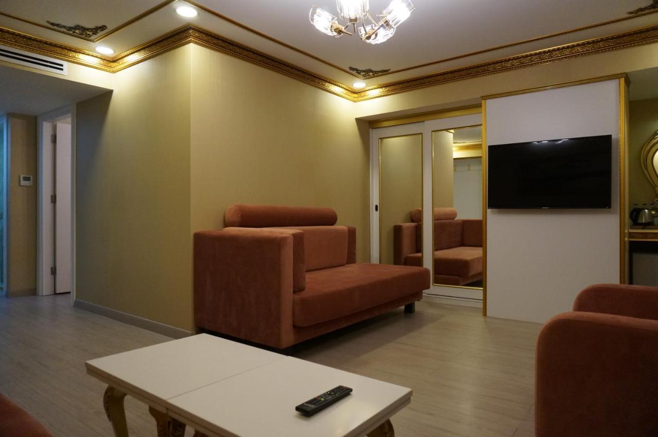 Hotel Phosphorion Estambul Exterior foto A living room in a hotel